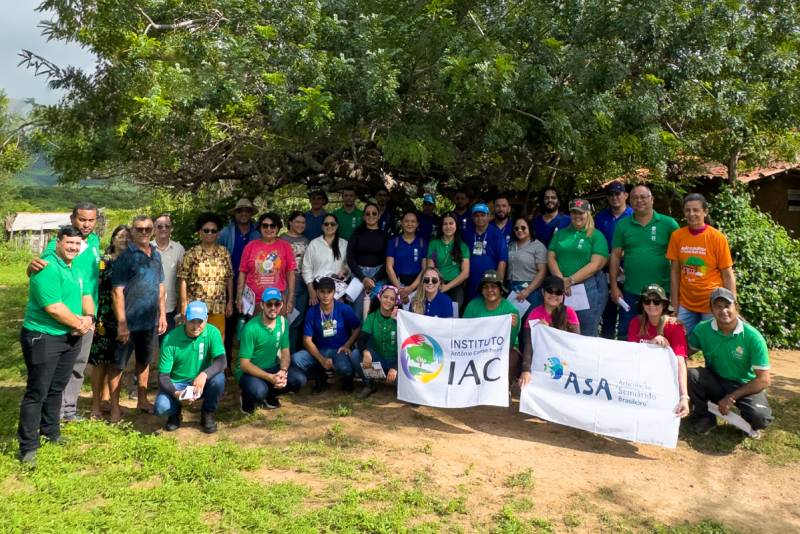 Equipe de ATER do IAC participa de capacitação voltada para as estratégias de atuação e convivência com o Semiárido no Projeto Sertão Vivo Ceará  