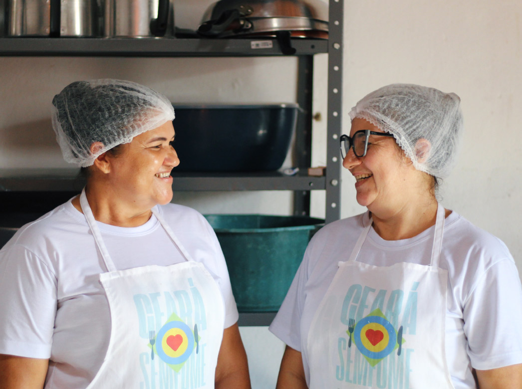 Mãos que alimentam a cidadania e a solidariedade no Sertão Central